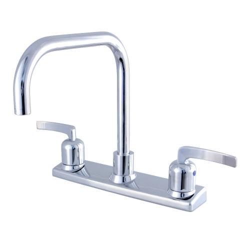 Kingston Brass FB2141EFL Centurion 8-Inch Centerset Kitchen Faucet, Polished Chrome