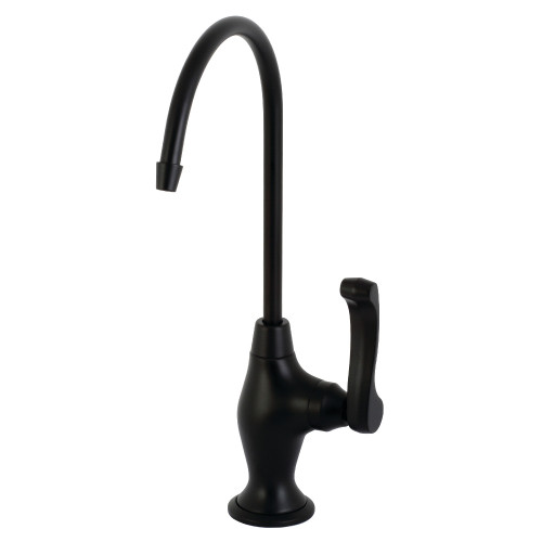 Kingston Brass KS3190FL Royale Single Handle Water Filtration Faucet, Matte Black