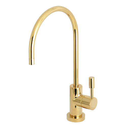 Kingston Brass KS8192DL Concord Single Handle Water Filtration Faucet, Polished Brass