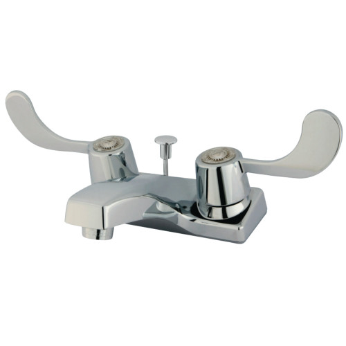 Kingston Brass GKB191 4 in. Centerset Bathroom Faucet, Polished Chrome