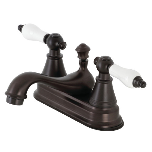 Kingston Brass Fauceture  FSY3605PL 4 in. Centerset Bathroom Faucet, Oil Rubbed Bronze