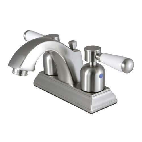 Kingston Brass Fauceture   FSC4648DPL 4 in. Centerset Bathroom Faucet, Brushed Nickel