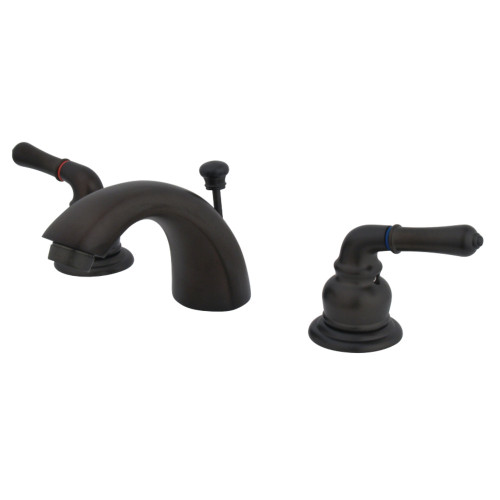 Kingston Brass GKB955 Mini-Widespread Bathroom Faucet, Oil Rubbed Bronze