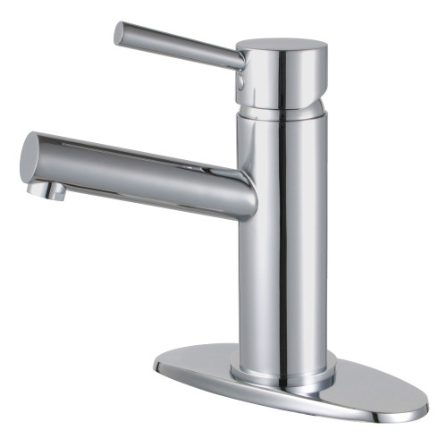 Kingston Brass Fauceture  LS8421DL Concord Single Handle Bathroom Faucet with Push Pop-Up, Polished Chrome
