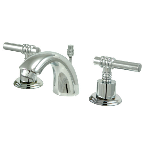 Kingston Brass KS2951ML Mini-Widespread Bathroom Faucet, Polished Chrome