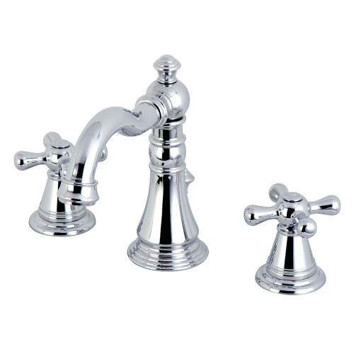 Kingston Brass Fauceture   FSC1971AAX American Classic 8 in. Widespread Two Handle Bathroom Faucet, Polished Chrome