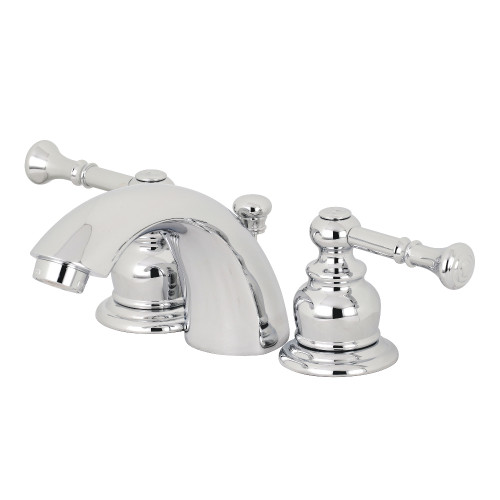 Kingston Brass KB951NL Mini-Widespread Bathroom Faucet, Polished Chrome