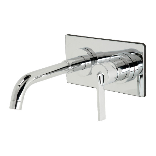 Kingston Brass KS8111CTL Single-Handle Wall Mount Bathroom Faucet, Polished Chrome