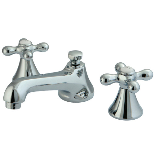 Kingston Brass KS4471AX 8 in. Widespread Two Handle Bathroom Faucet, Polished Chrome