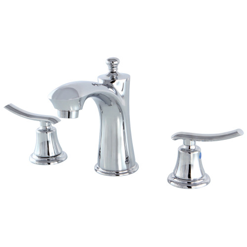 Kingston Brass KB7961JL 8 in. Widespread Two Handle Bathroom Faucet, Polished Chrome
