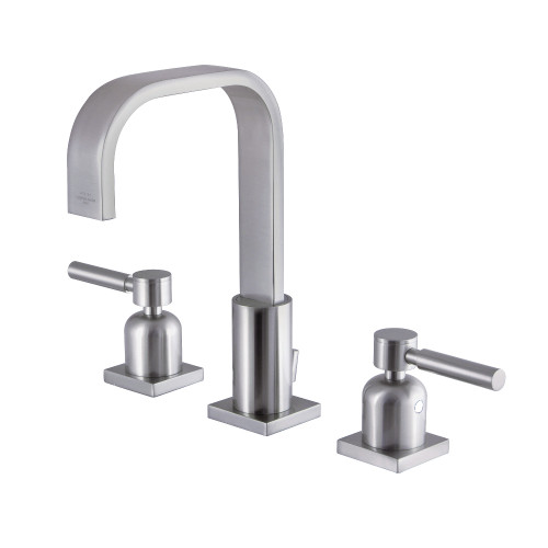 Kingston Brass Fauceture  FSC8968DL 8 in. Widespread Two Handle Bathroom Faucet, Brushed Nickel