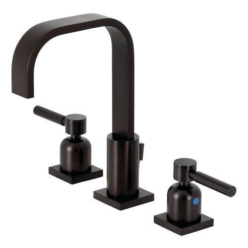 Kingston Brass Fauceture  FSC8965DL 8 in. Widespread Two Handle Bathroom Faucet, Oil Rubbed Bronze