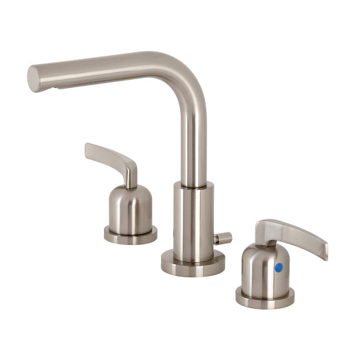 Kingston Brass Fauceture  FSC8958EFL 8 in. Widespread Two Handle Bathroom Faucet, Brushed Nickel
