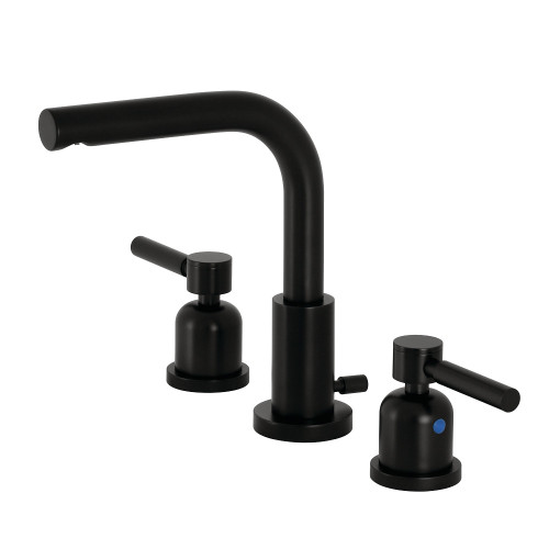 Kingston Brass Fauceture   FSC8950DL 8 in. Widespread Two Handle Bathroom Faucet, Matte Black