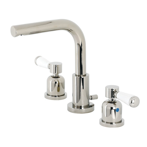 Kingston Brass Fauceture   FSC8959DPL 8 in. Widespread Two Handle Bathroom Faucet, Polished Nickel