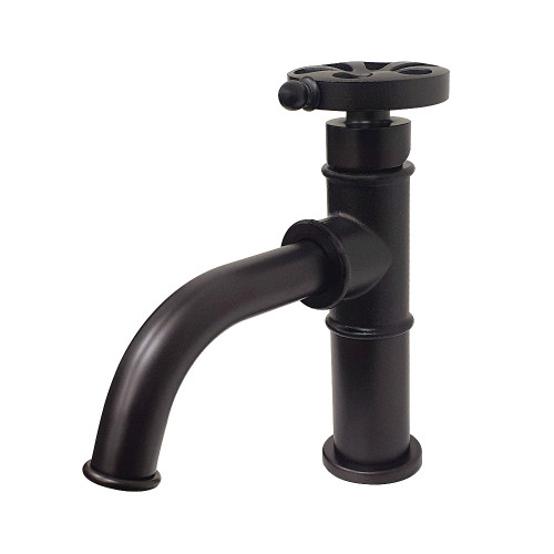 Kingston Brass KS2825RX Belknap Single Handle Bathroom Faucet with Push Pop-Up, Oil Rubbed Bronze