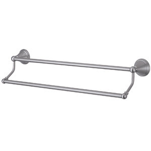 Kingston Brass BA297318SN 18" Double Towel Bar - Brushed Nickel
