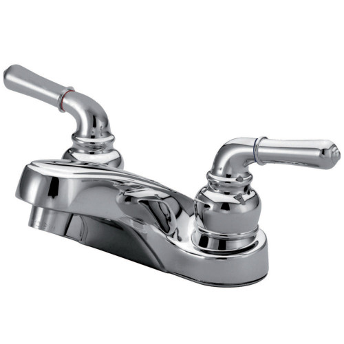 Kingston Brass GKB251LP 4 in. Centerset Bathroom Faucet, Polished Chrome