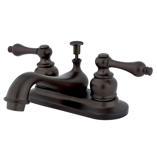 Kingston Brass GKB605AL 4 in. Centerset Bathroom Faucet, Oil Rubbed Bronze