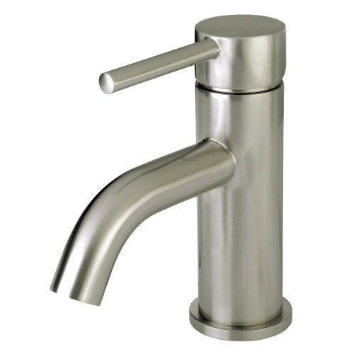 Kingston Brass Fauceture LS8228DL Concord Single-Handle Bathroom Faucet with Push Pop-Up, Brushed Nickel