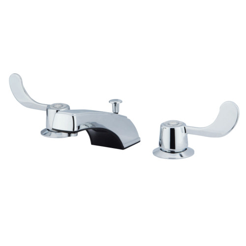 Kingston Brass GKB931 Widespread Bathroom Faucet, Polished Chrome