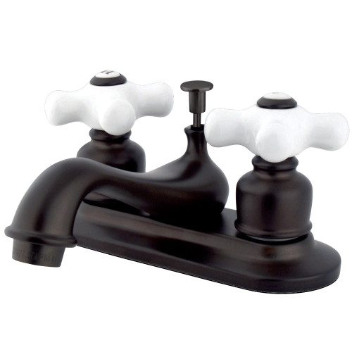 Kingston Brass GKB605PX 4 in. Centerset Bathroom Faucet, Oil Rubbed Bronze