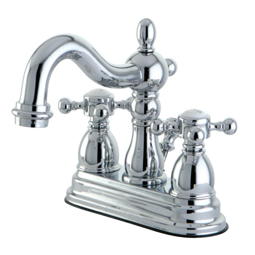 Kingston Brass KS1601BX 4 in. Centerset Bathroom Faucet, Polished Chrome