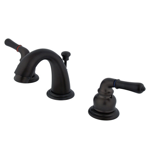 Kingston Brass GKB915 Magellan Widespread Bathroom Faucet, Oil Rubbed Bronze