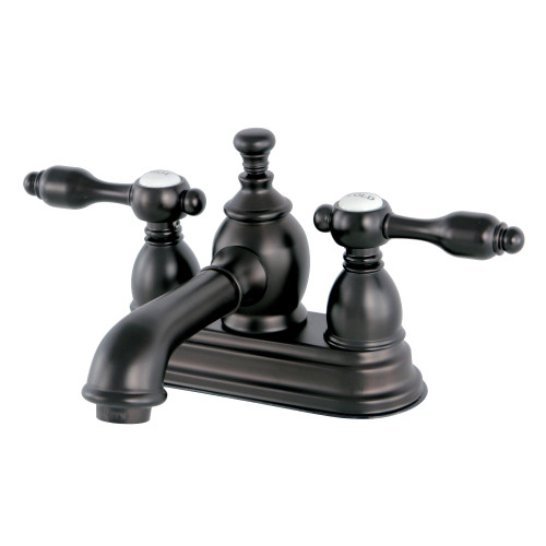 Kingston Brass KS7005TAL 4 in. Centerset Bathroom Faucet, Oil Rubbed Bronze