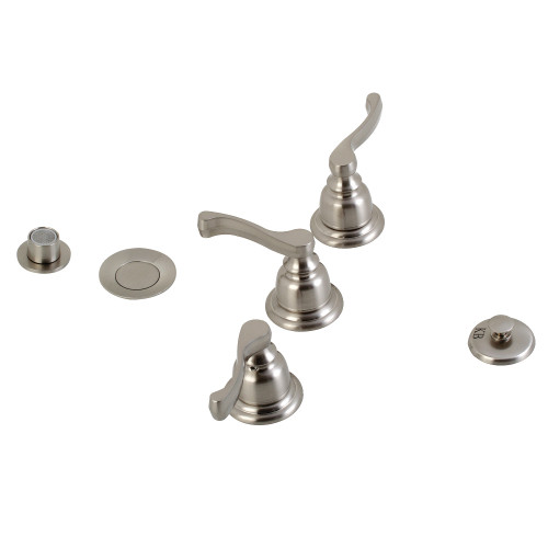 Kingston Brass KB328FL Royale Bidet Faucet, Brushed Nickel