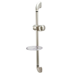 Kingston Brass KSX2528SG 24" Hand Shower Slide Bar With Soap Dish - Brushed Nickel