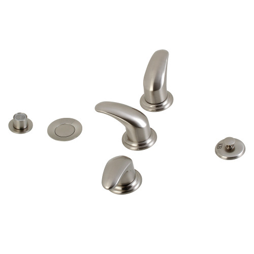 Kingston Brass KB328LL Bidet Faucet, Brushed Nickel