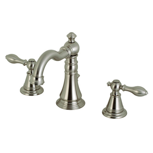 Kingston Brass Fauceture FSC1978AL English Classic Widespread Bathroom Faucet, Brushed Nickel