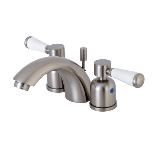 Kingston Brass KB8958DPL Mini-Widespread Bathroom Faucet, Brushed Nickel