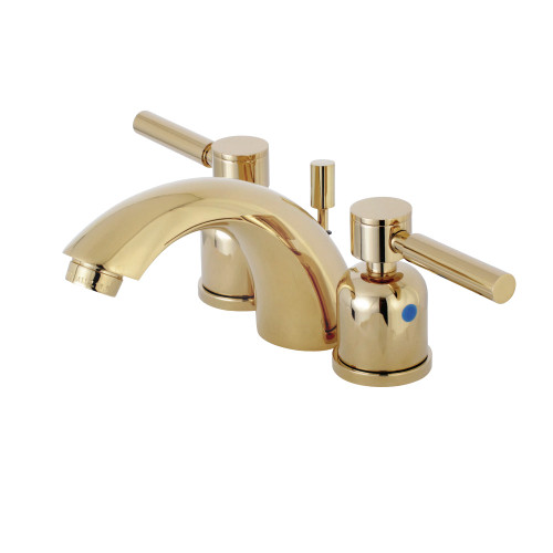 Kingston Brass KB8952DL Mini-Widespread Bathroom Faucet, Polished Brass