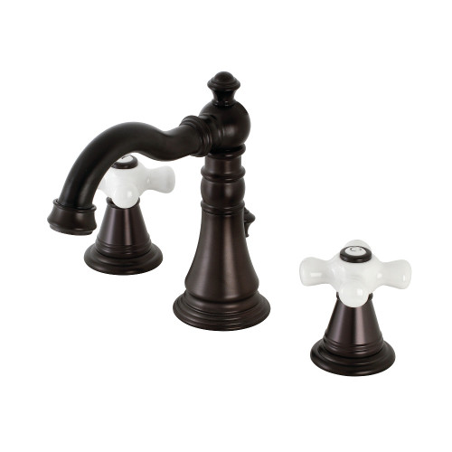 Kingston Brass Fauceture FSC1975APX American Classic 8 in. Widespread Bathroom Faucet, Oil Rubbed Bronze