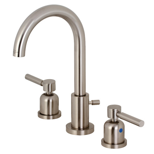 Kingston Brass Fauceture FSC8928DL Concord Widespread Bathroom Faucet, Brushed Nickel