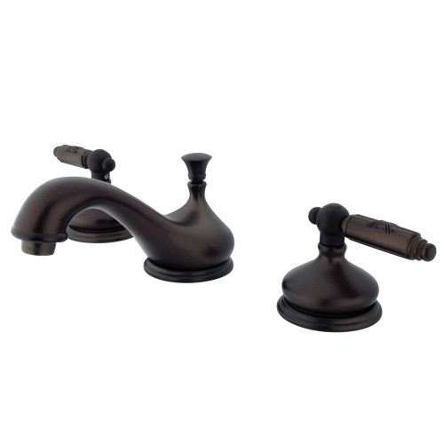Kingston Brass KS1165GL 8 in. Widespread Bathroom Faucet, Oil Rubbed Bronze