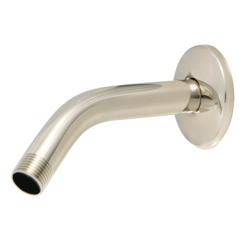 Kingston Brass K150K6PN Trimscape 6" Shower Arm with Flange, Polished Nickel