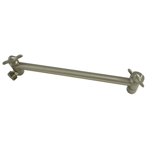 Kingston Brass K153A8 10" Adjustable High-Low Shower Arm, Brushed Nickel