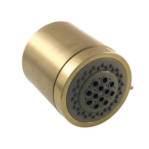 Kingston Brass KX8617 Vilbosch 2-Function Shower Head, Brushed Brass