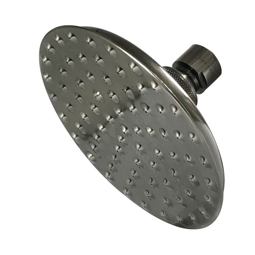 Kingston Brass K135A4 Victorian 5-1/4" Brass Shower Head, Black Stainless