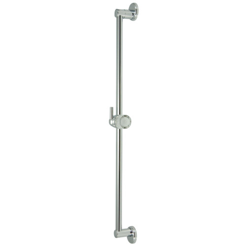 Kingston Brass K180A1 Showerscape 24" Shower Slide Bar with Pin Mount Hook, Polished Chrome