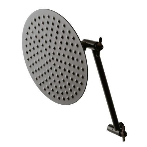 Kingston Brass CK136K5 Victorian Showerhead and High Low Adjustable Arm In Retail Packaging, Oil Rubbed Bronze