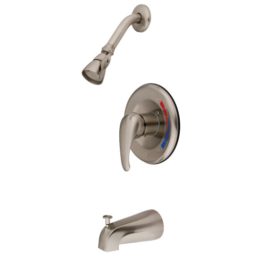 Kingston Brass KB658T Tub and Shower Trim Only, Brushed Nickel