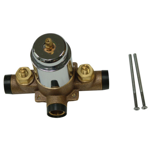 Kingston Brass KB3631SWTV Plumbing Parts Swept Valve Only for Tub & Shower, Polished Chrome