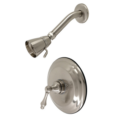 Kingston Brass KB3638ALTLT Tub and Shower Trim Without Spout, Brushed Nickel