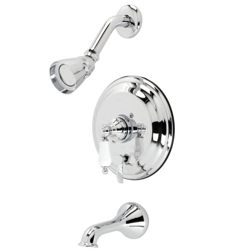 Kingston Brass KB36310PLT Tub and Shower Trim Only, Polished Chrome