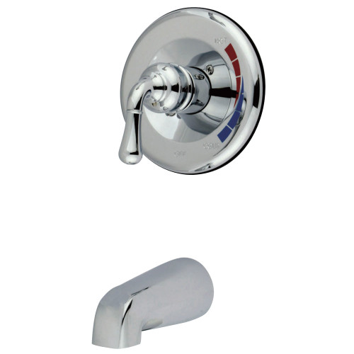 Kingston Brass KB631TO Magellan Tub Only for KB631, Polished Chrome