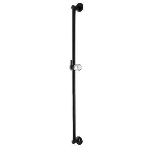 Kingston Brass K183A0 Showerscape 30" Brass Shower Slide Bar, Matte Black